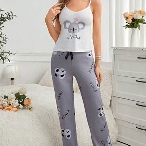 Printed Pajama Set